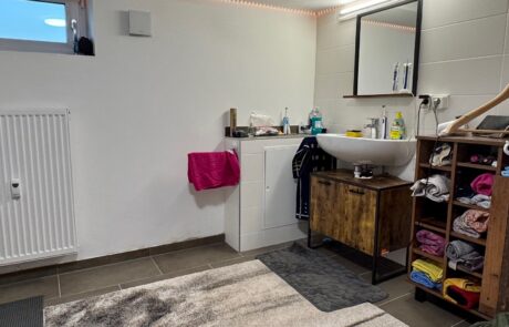 Bad Souterrain-Wohnung in Freising Vötting