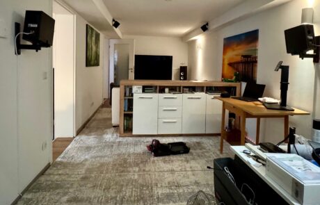 Eingangsbereich Souterrain-Wohnung in Freising Vötting