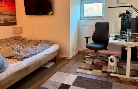 Schlafen Souterrain-Wohnung in Freising Vötting