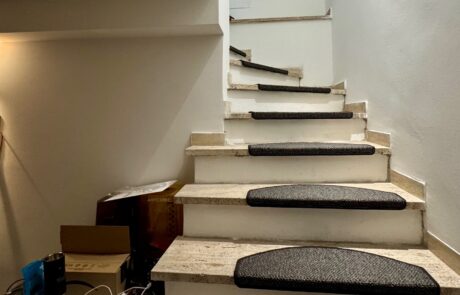 Treppe Souterrain-Wohnung in Freising Vötting