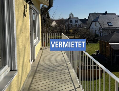 VERMIETET Zweizimmerwohnung mit Balkon in München-Untermenzing zu vermieten