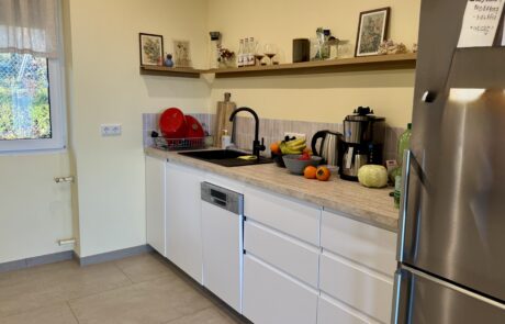 Küche moderen Vierzimmerwohnung in Freising